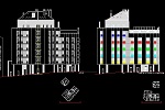 Imgen del entorno gráfico de nanoCAD.