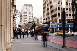 Imagen de calle de New York.