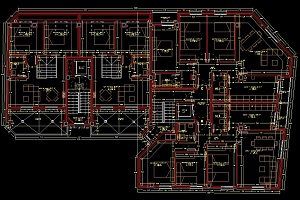 Imagen del entorno gráfico de nanoCAD.