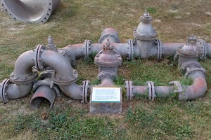 Imagen de uniones embridadas con juntas de plomo.