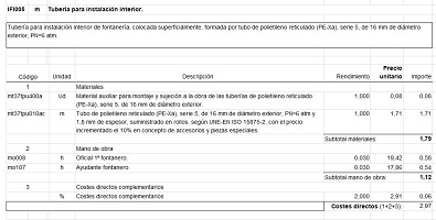 Imagen de Descompuesto de tubería para instalación 