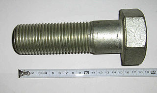 Tornillo con cabeza hexagonal