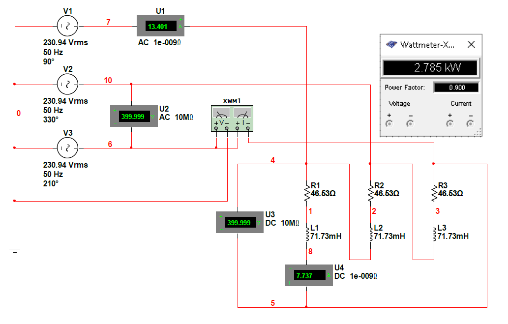 Esquema multisim