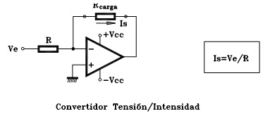 Imagen de un conversor Tensión-Intensidad