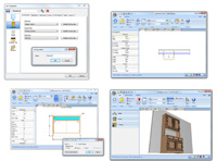 Muestra las variables de un proyecto generado con Cabinet Vision.