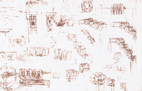  Croquis de Leonardo Da Vince 