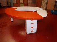 Ejemplo de prototipo de mesa de oficina.