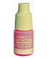 Imagen que muestra un bote de caries detector.