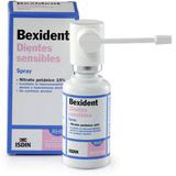 Imagen que muestra un envase de bexident dientes sensibles en spray.