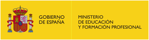 Logo del Ministerio de Educación y Formación Profesional