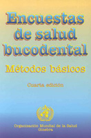 Portada del libro de la OMS sobre encuestas de salud bucodental.