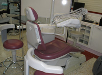 Sillón dental.