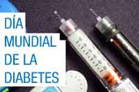 Jeringas de insulina para tratamiento de diabetes.