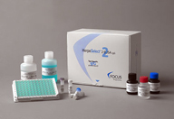 Componentes de un kit comercial de ELISA. 