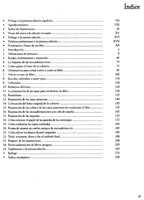  Folio que contiene un índice con letra de imprenta, con indicación del número de las páginas en la parte derecha, y la palabra “índice” en la parte superior derecha.