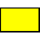 Dibujo de un rectángulo con fondo amarillo, que es el símbolo que representa  un paso o tarea en los diagramas de flujo. El color del fondo podría variar según el autor.