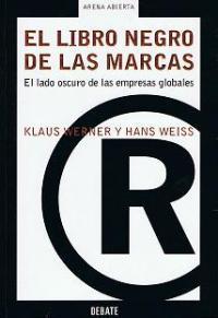 Portada del libro “El libro negro de las marcas”.